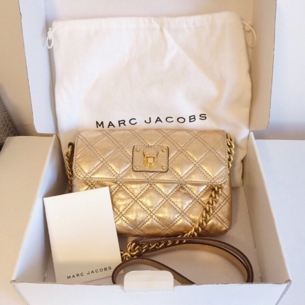 NEW! AUTHENTIC MARC JACOBS Evening Bag (Gold)