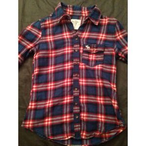 Abercrombie flannel top