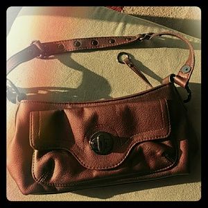 **Sold** Cute little bronze clutch