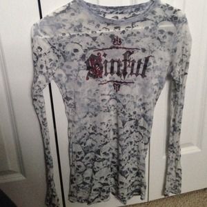 sheer SINFUL long sleeve make an offer