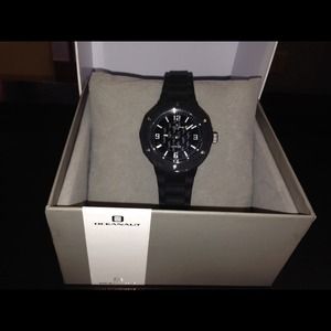 Ladies black Oceanaut Watch