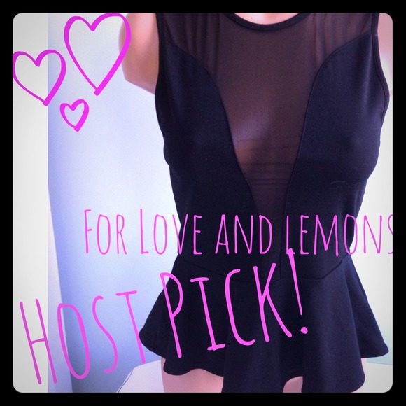 For Love and Lemons Tops - 🎉HP 4/13🎉For Love and Lemons peplum top