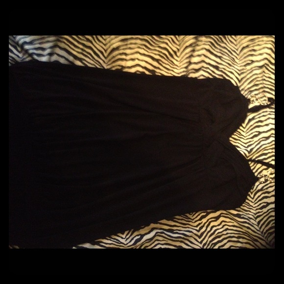 Black party top