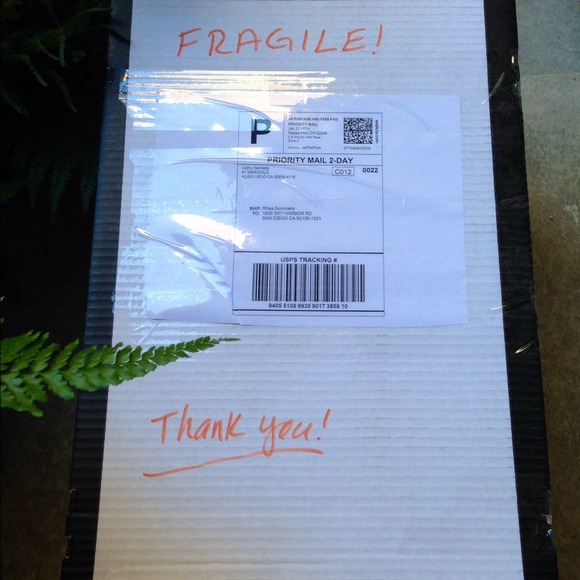 Packed and ready to ship!
