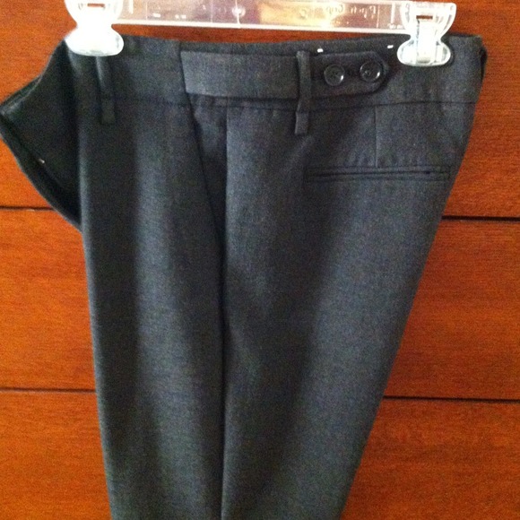 "Kate" fit charcoal dress pants by the Loft