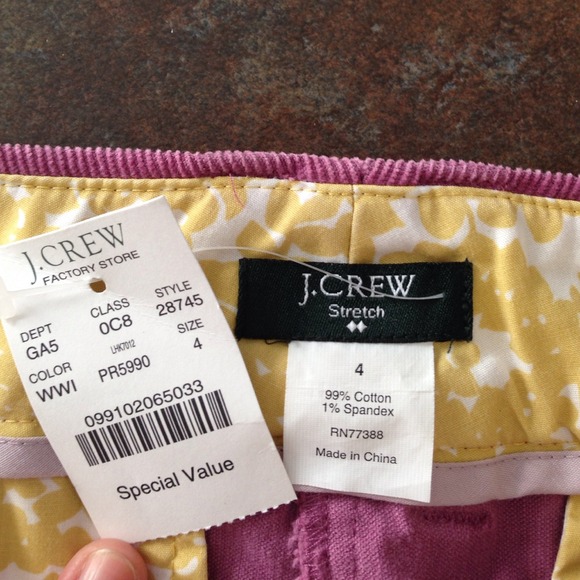 *SOLD* 🚫 NWT *Reduced!* J. Crew Corduroy Skirt - Picture 4 of 4