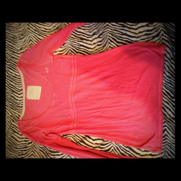 ℬ◎❡◉ ½ ℴ∯ Pink Hollister top