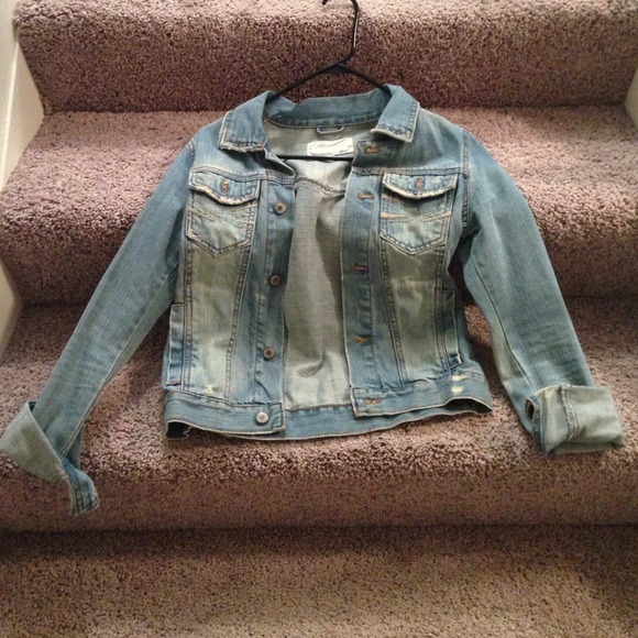 Aeropostale light blue denim jacket