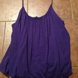 Purple gap tank top