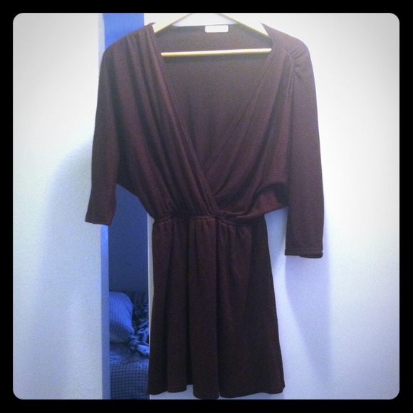 SOLD!! Deep V Dress