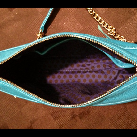 💕🌷HP🌷💕Rebecca  Minkoff Mini MAC (turquoise) - Picture 3 of 3
