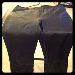 Black Leather Sexxy Tight Pants !!!