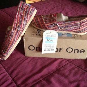 Toms classics, multi knit