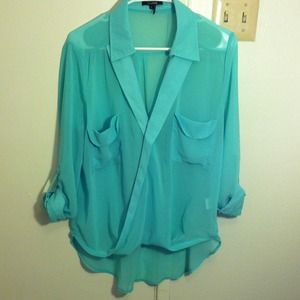 RolyPoly Turquoise Blouse