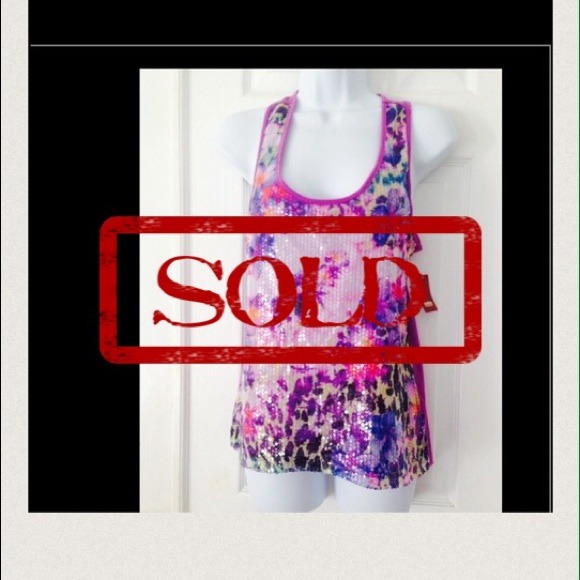 Beautiful purple sequined top in a bundle