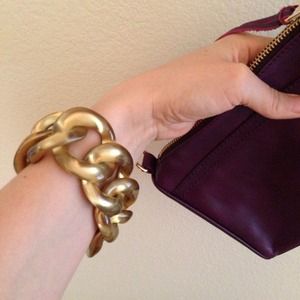 Translucent acrylic resin bracelet