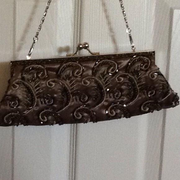Elegant beaded pocketbook