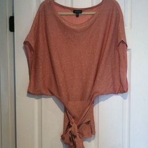 bebe Sparkly Tunic, sz L