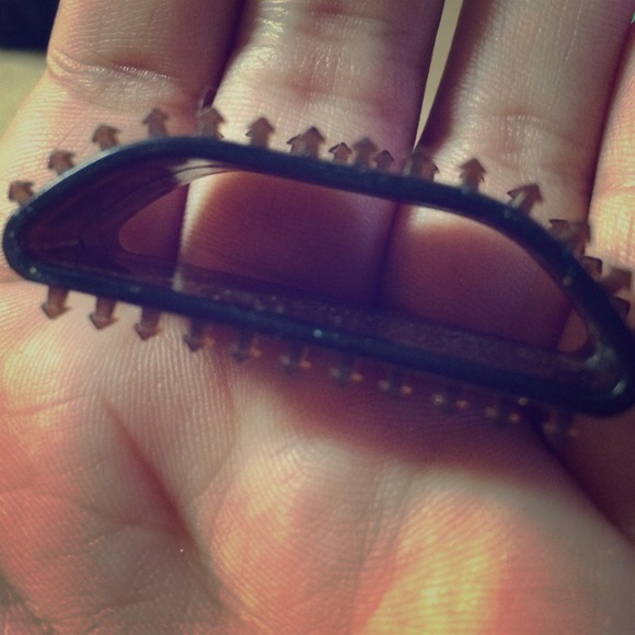 Bump it for a black or brown hair