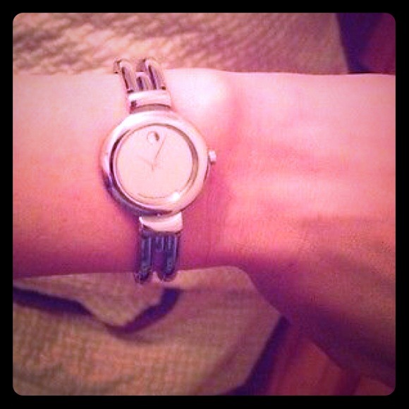 Movado Harmony Mirror Dial Bangle Watch 