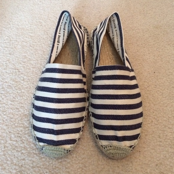 Soludos for J. Crew, canvas shoes, size 8