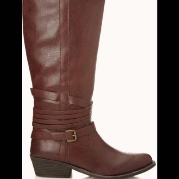 Brand New Wide Calf Boot from Forever 21
