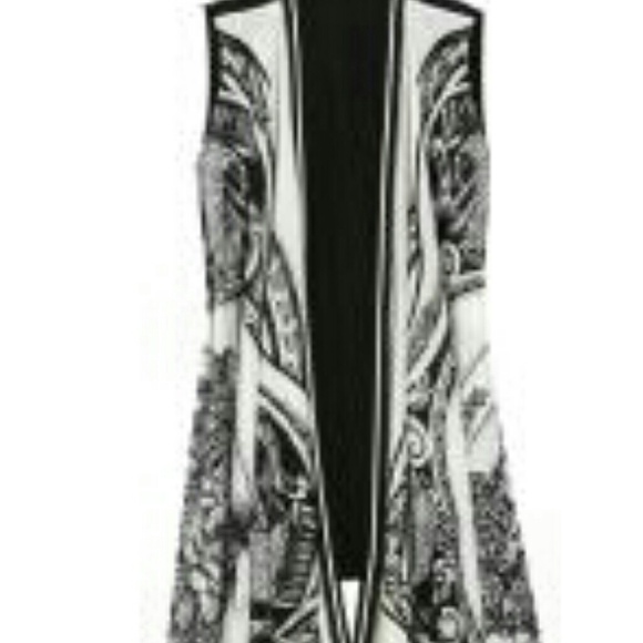 DKNY SIlk True Love Graffity Vest Blouse Top