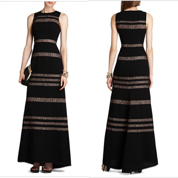BCBGMaxAzria Dresses & Skirts - BCBG Katiana lace-inset gown