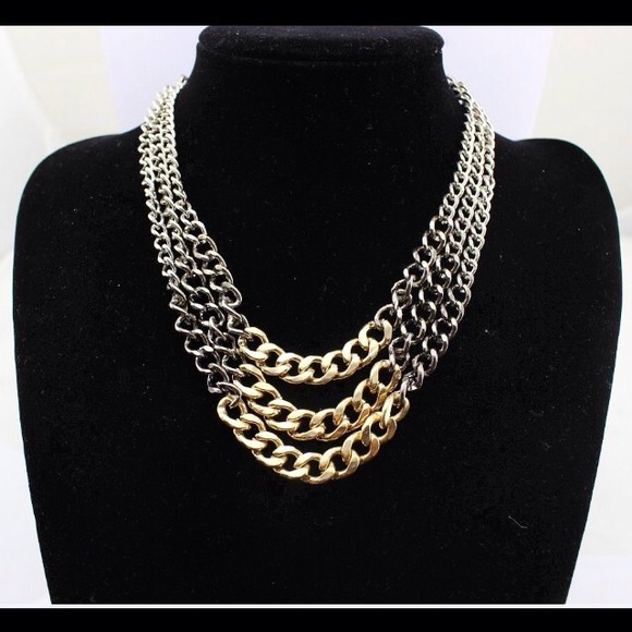 SOLD 3-tiered Necklace-free shipping