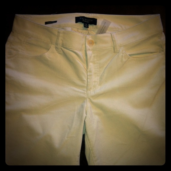 Velveteen Cream colored pants