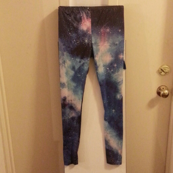 Romwe galaxy leggings - Picture 1 of 2
