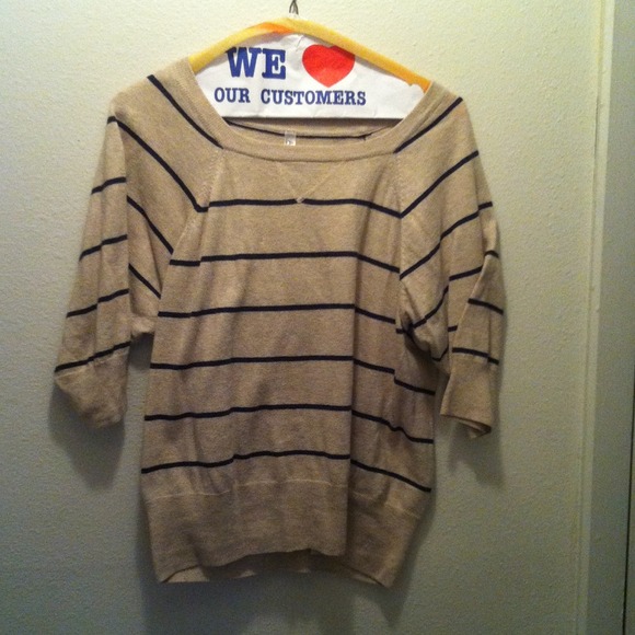 Striped loose fitted shirt
