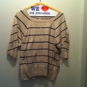Striped loose fitted shirt