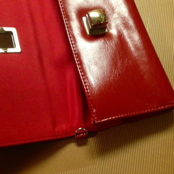 Red Wallet Clutch - Picture 4 of 4
