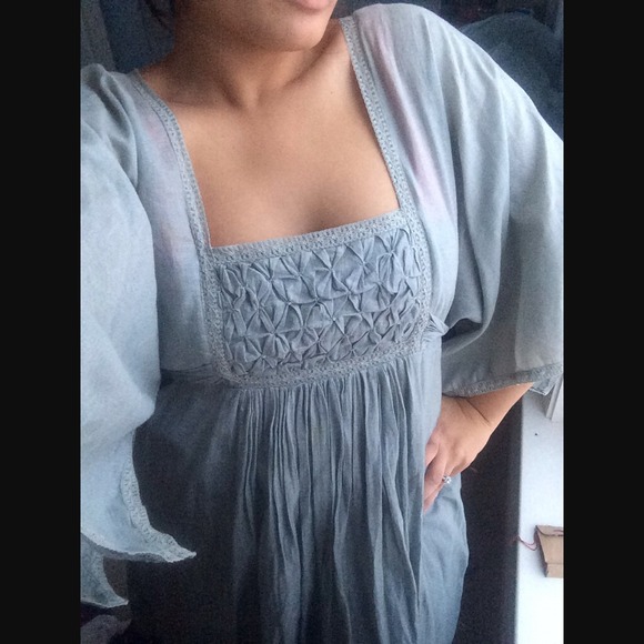 Ombre blue/grey dress