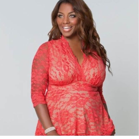 Lace plus size