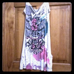 "Rocker" style summer dress