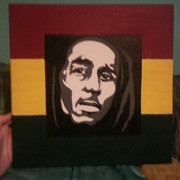 Bob Marley Painting