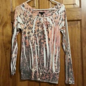 Cheetah print shirt