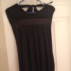 Black Silk Dress