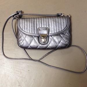 Coach clutch with strap