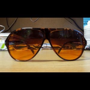 Demi-Tortoise Aviator Blublocker Sunglasses