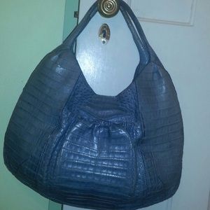 Ron Bag leather hobo handbag.