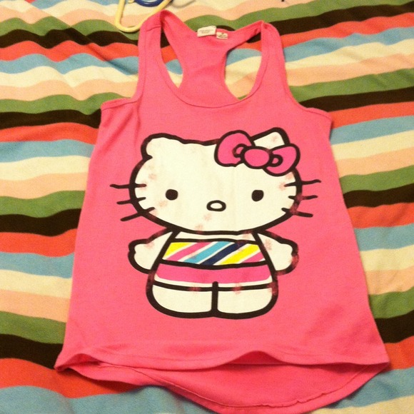 Hello kitty Racerback tank top