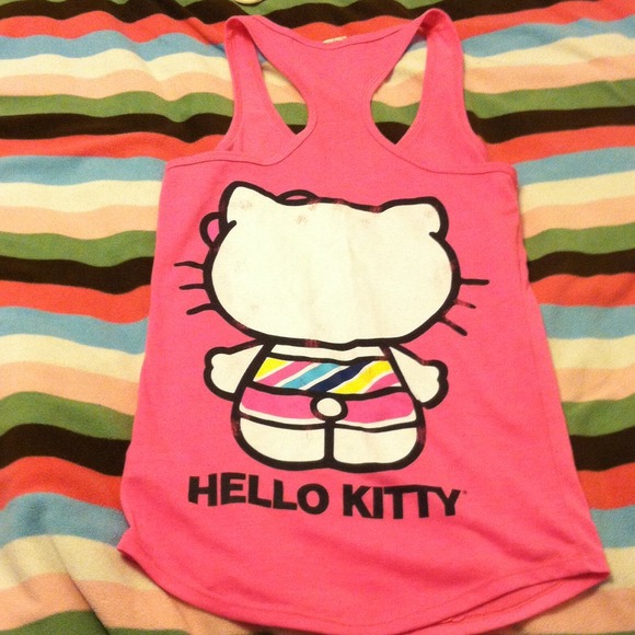 Hello kitty Racerback tank top - Picture 2 of 2