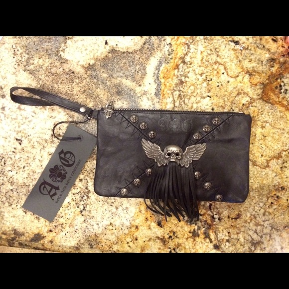 A&G Rock and Roll Couture Wristlet
