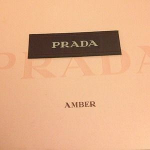 Prada AMBER fragrance and lotion set