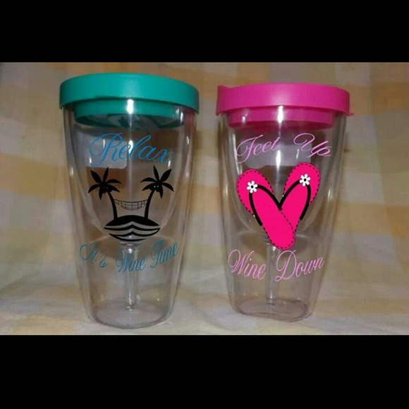 Accessories - WINE TUMBLERS! Preorder
