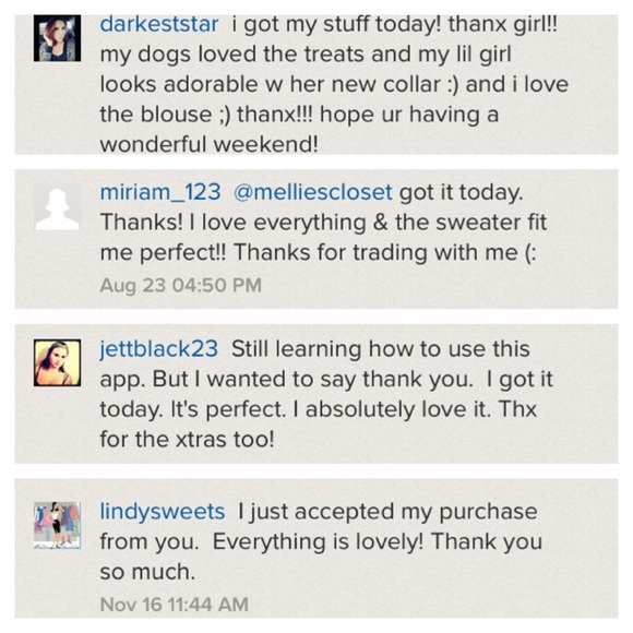 PLEASE LEAVE YOUR FEEDBACK HERE 😊💗 - Picture 3 of 4