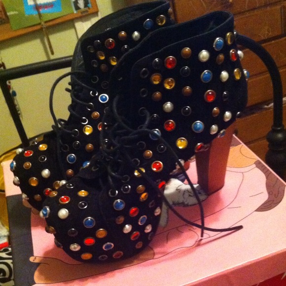 Jeffrey Campbell Shoes - STUDDED JEFFREY CAMPBELL LITA